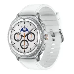 ساعت هوشمند 46 میلی‌متری سامسونگ مدل Galaxy Watch 8 Classic با بند چرمی